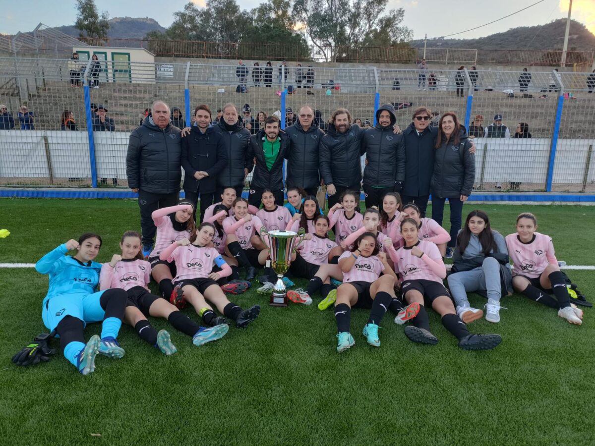 Il Palermo Femminile Under 15 trionfa come campione regionale!