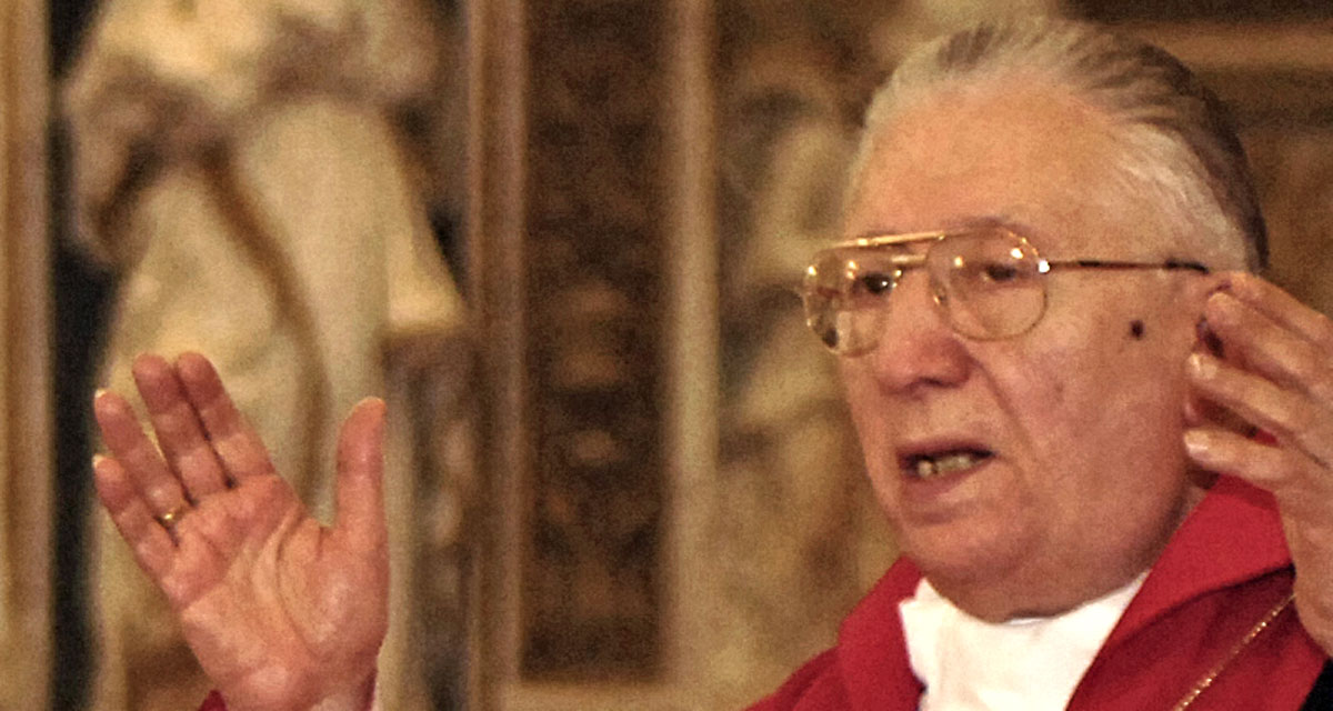 Il Vaticano piange la morte di S.Ecc. Mons. Emanuele Catarinicchia