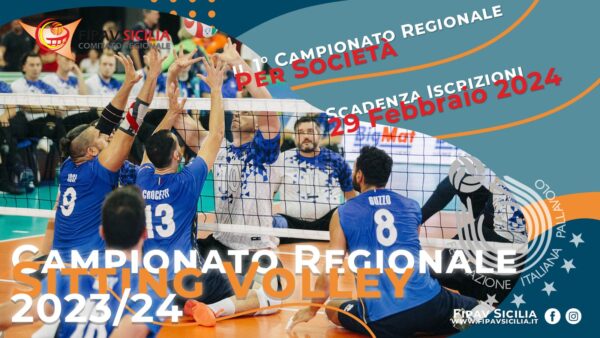 Indizione Campionato Regionale Sitting Volley: Promuovere il ParaVolley in Sicilia