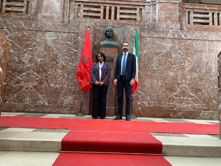 La Console generale del Marocco in visita a palazzo Zanca