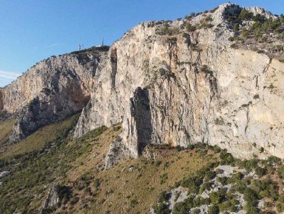 Lavori di consolidamento su Monte Pellegrino: monitoraggio ambientale in corso