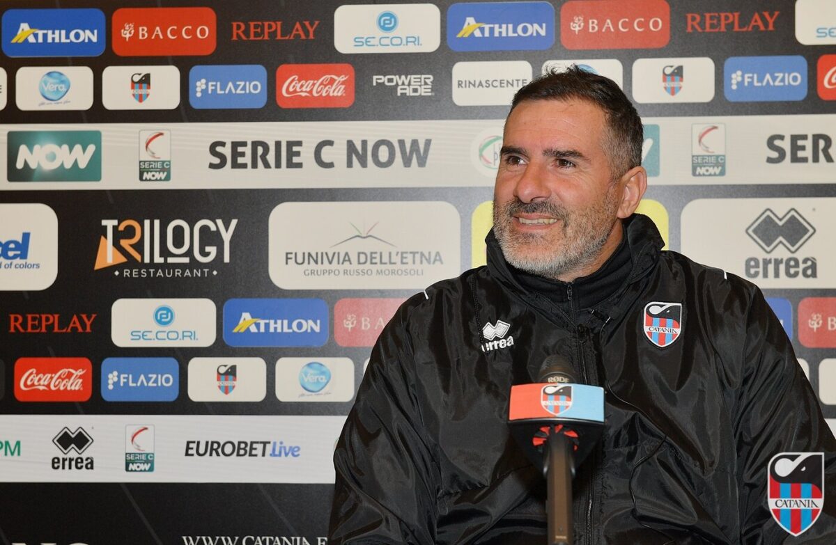 Lucarelli: Febbraio importante per il Catania FC, vogliamo raggiungere gli obiettivi