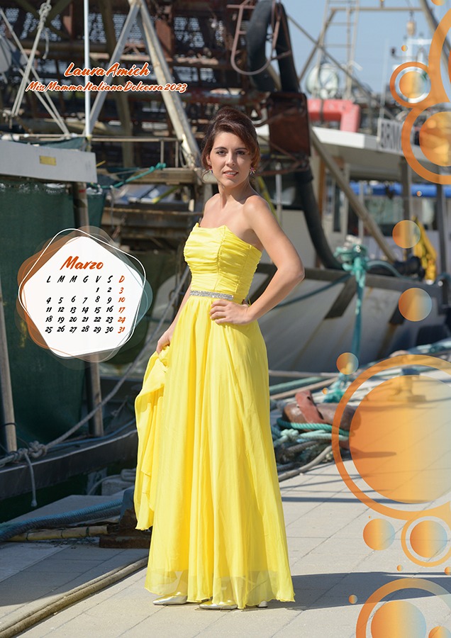 Miss Mamma Italiana Calendario 2024 Laura Amich Trecastagni 1