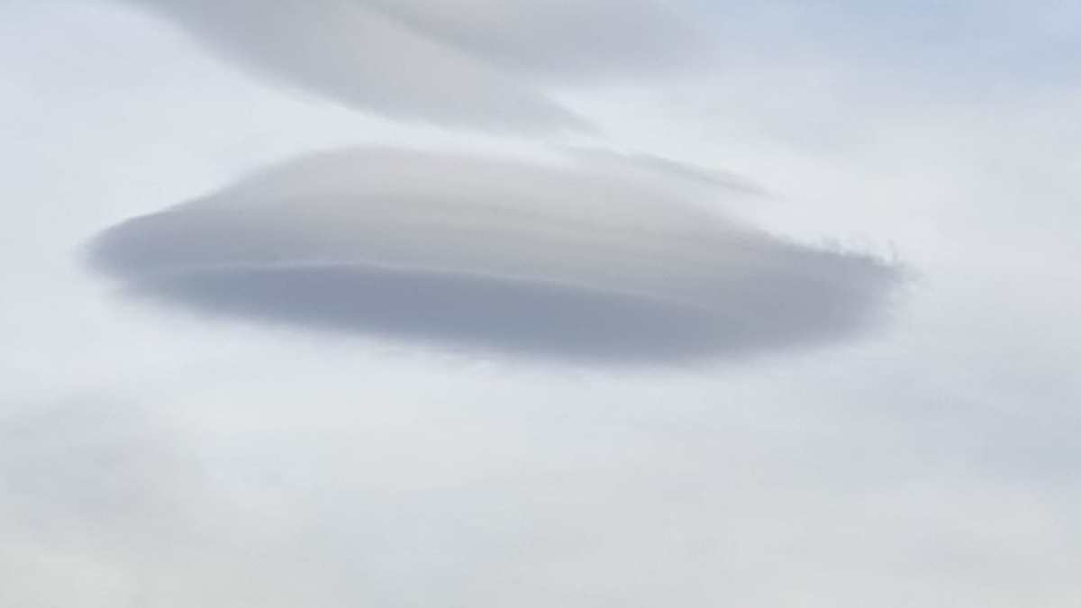 Nuvola Contessa Catania Foto Nube Lenticolare 1