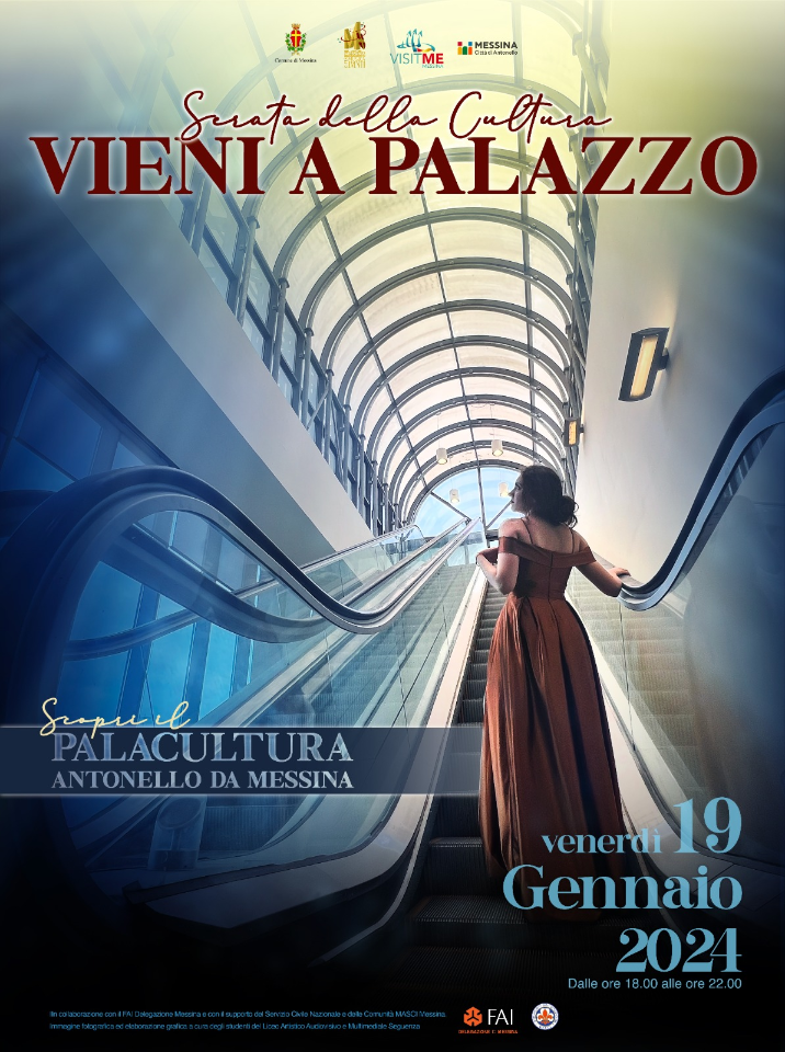 Presentata la serata della Cultura "VIENI A PALAZZO" al palazzo Zanca di Messina