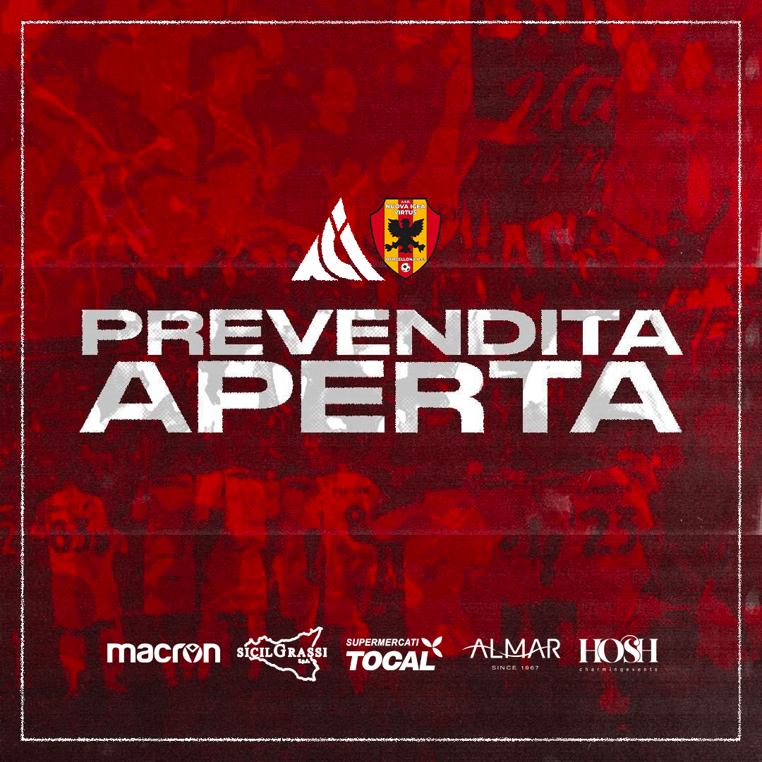 Prevendita attiva per Acireale- Igea Virtus: acquista ora il tuo biglietto!