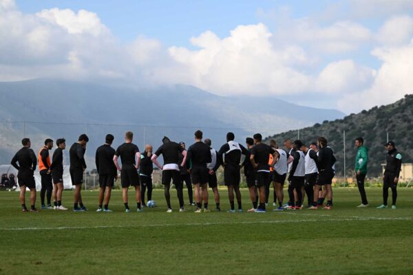 Report allenamento doppia seduta al Palermo CFA di Torretta, 29 gennaio 2024