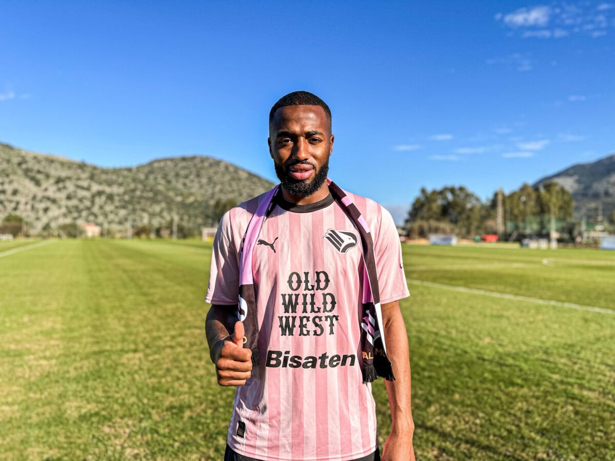 Salim Diakité, nuovo giocatore del Palermo FC: presentazione in conferenza stampa.