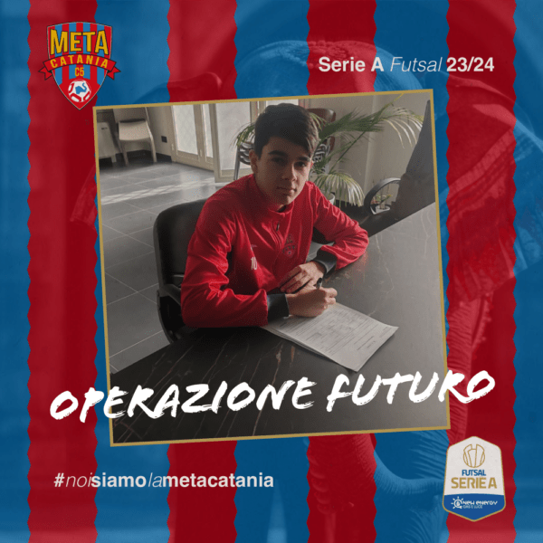 Simone Tosto firma con la Meta Catania fino al 2026