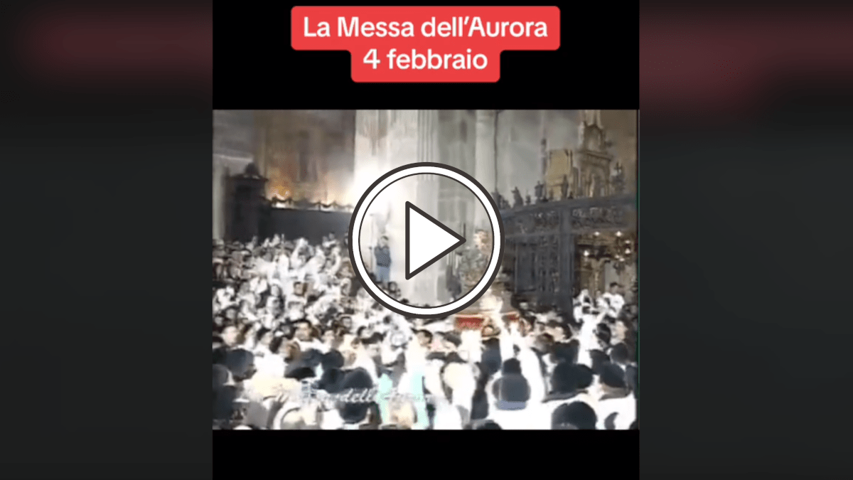 Come spiegare le emozioni della messa dell’Aurora per Sant’Agata? Con questo video