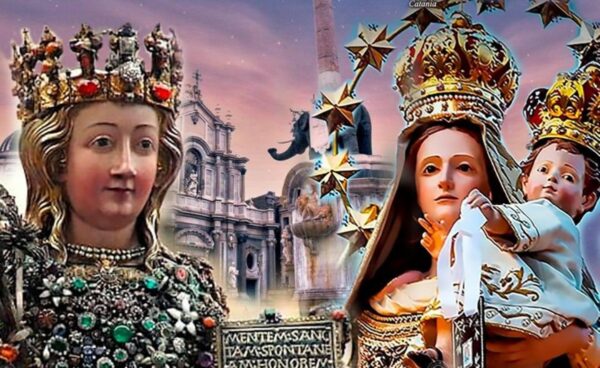 Sant'Agata e la Madonna del Carmelo, tutto quello che c'è da sapere sull'intenso legame che unisce la "Castellana" alla "Santuzza"
