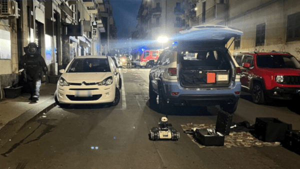 Bomba esplosa a Catania: trovato un secondo ordigno inesploso