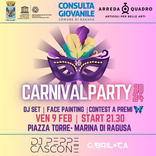 Carnival Party 2024: Seconda edizione della festa di Carnevale della Consulta Giovanile