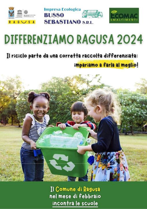 "Differenziamo Ragusa": il Comune avvia un progetto di sensibilizzazione sulla gestione dei rifiuti