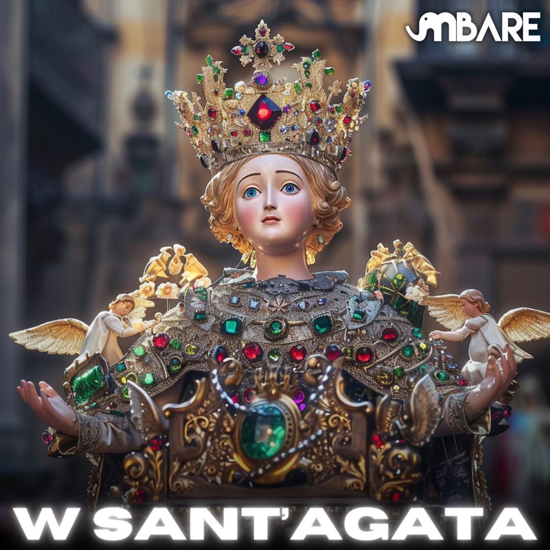 Festa Sant'Agata Ottava Intelligenza Artificiale AI Anime Manga Patrona