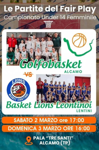Festa del fair play tra Alcamo e Lentini U14/F: due giornate di sport e condivisione