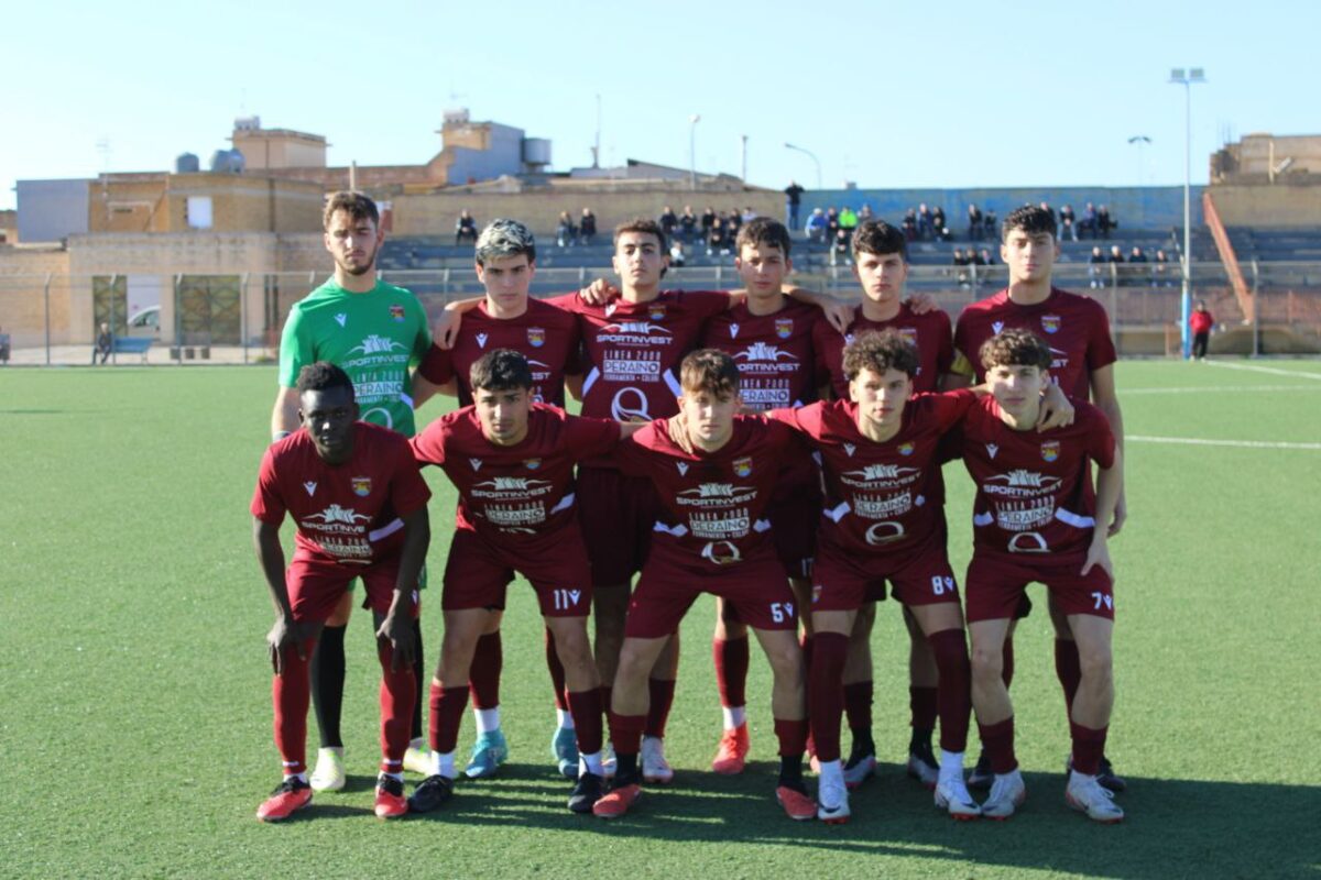 Importante vittoria per il Trapani Calcio Juniores: 0-3 contro la Folgore Castelvetrano