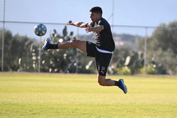 Intenso doppio allenamento per il Palermo FC