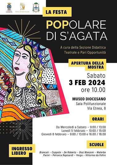 Mostra "La festa POPolare di S.Agata" al Museo diocesano: iniziative delle scuole cittadine