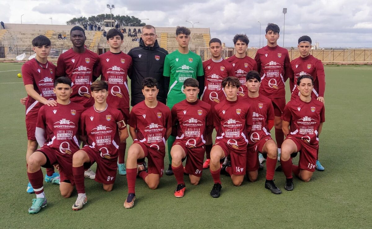 Netta vittoria del Trapani Calcio nell'Under 17 provinciale