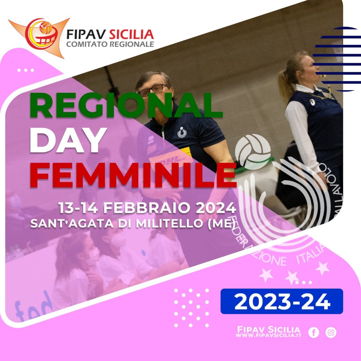 Regional Day Femminile al PalAuxilium di Sant'Agata di Militello