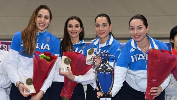 TRIONFO AZZURRO NELLA COPPA DEL MONDO DI SPADA FEMMINILE