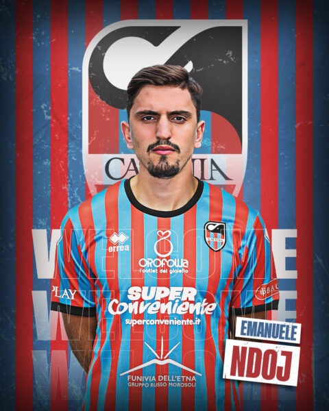 Ufficiale: Catania FC acquisisce il centrocampista Emanuele Ndoj