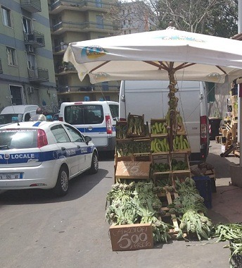 Vasta operazione della Polizia Municipale sul viale Mario Rapisardi.