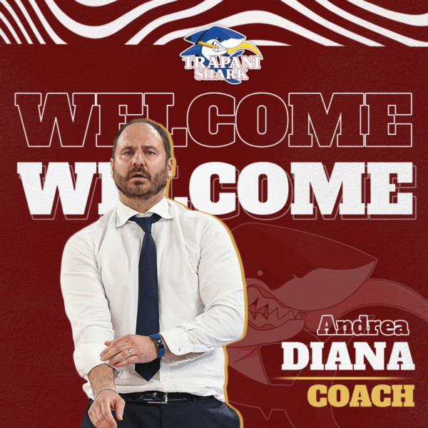 Andrea Diana nuovo coach dei Trapani Shark