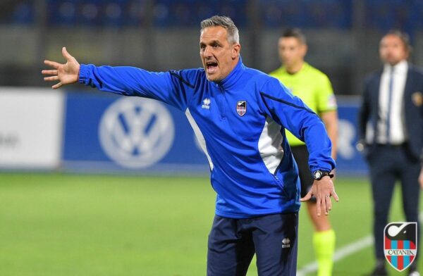 Catania FC: Zeoli commenta la sconfitta contro il Giugliano