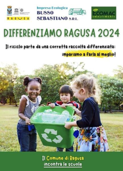 Differenziamo Ragusa 2024: Educare alla corretta raccolta differenziata