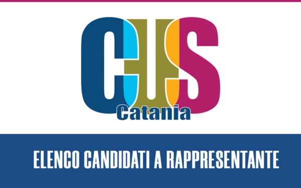 Elezione rappresentante CUS Catania: Emilio Lucenti candidato unico