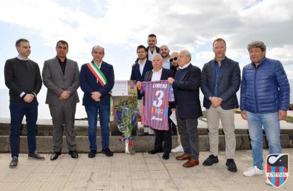 Il Catania FC rende omaggio a Luciano Limena