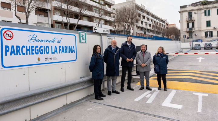 Inaugurato il parcheggio automatizzato "La Farina" a Messina