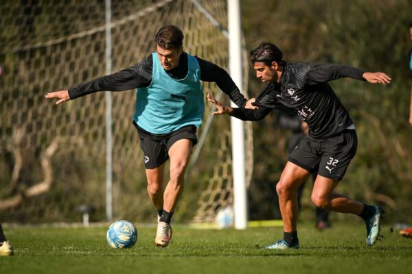 Intenso allenamento post-gara per il Palermo FC