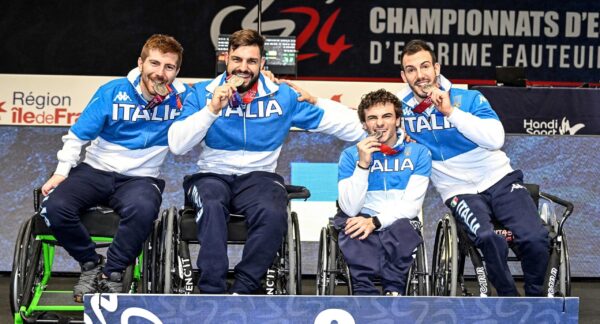 L'Italia conquista l'argento agli Europei di Scherma Paralimpica Parigi 2024