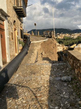 Ripristino via Sant'Orsola a Caccamo: lavori aggiudicati