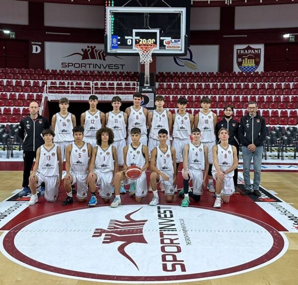 Trapani Shark Under 15 vince il girone C del campionato regionale FIP