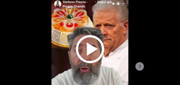 "A du cristianu c'acchianau a glicemia", ecco la spiegazione di Stefano Piazza alla querelle della cassata siciliana [VIDEO]