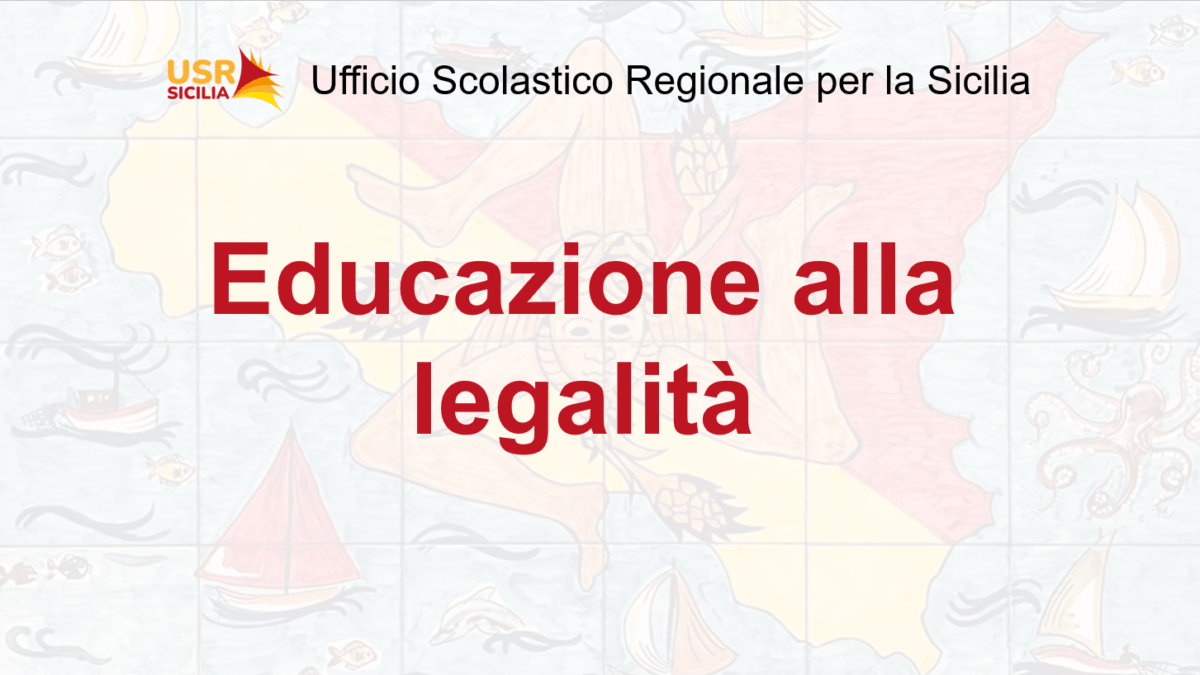 Avviso per la creazione dell'Osservatorio Regionale della legalità - USR Sicilia