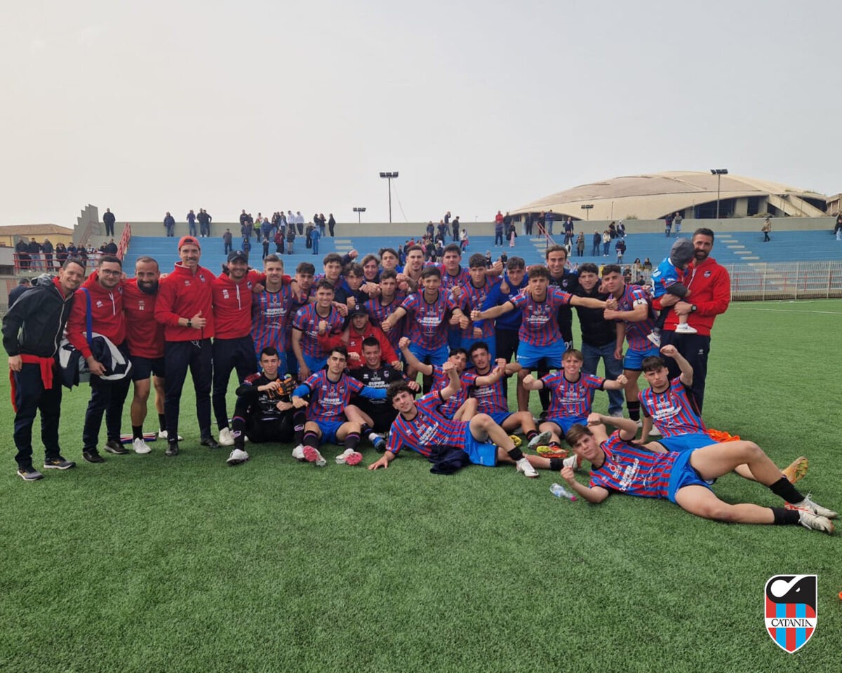 Catania U19 conquista il primo posto nel girone con due giornate d'anticipo