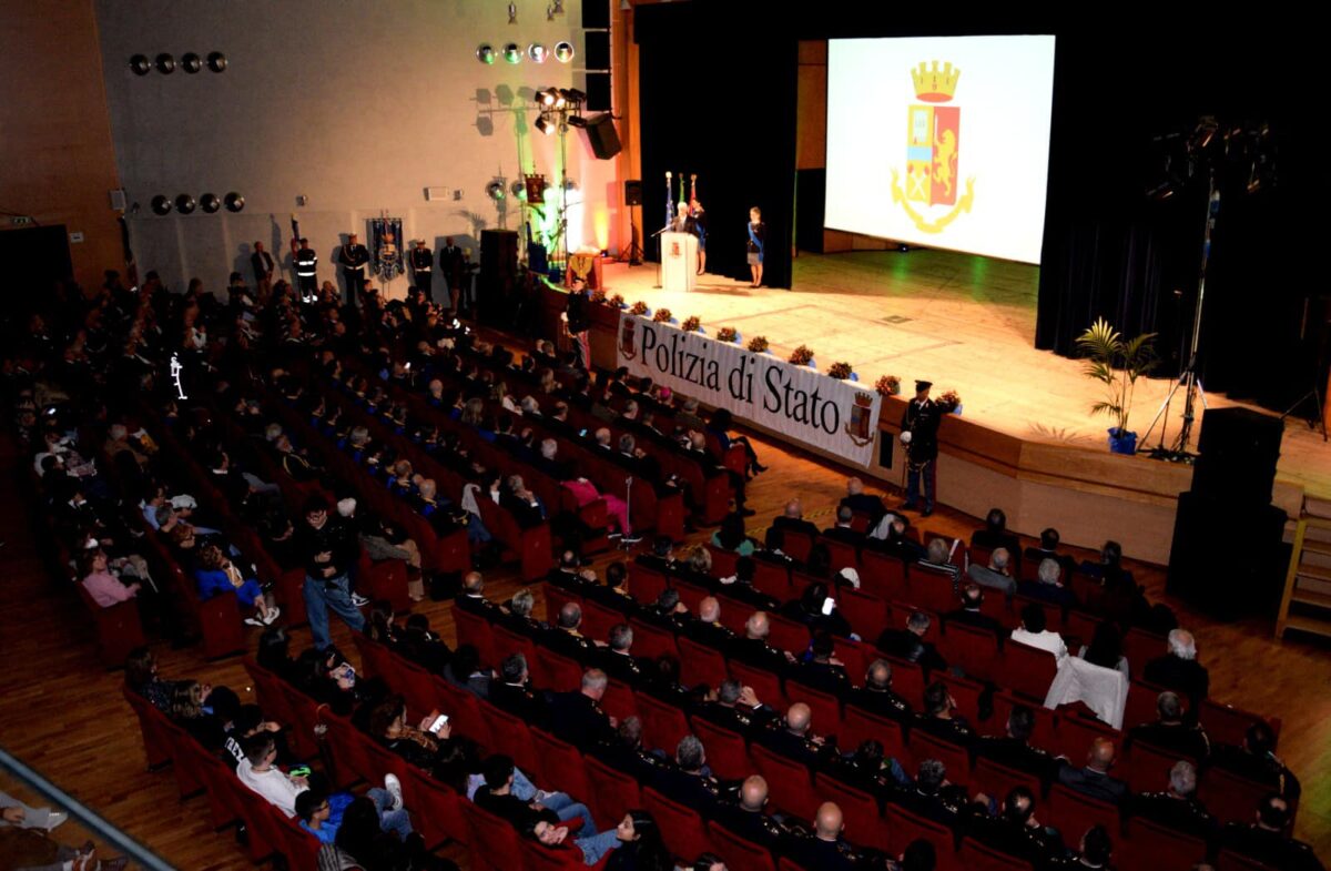 Celebrazione del 172° Anniversario della Fondazione della Polizia di Stato a Messina.