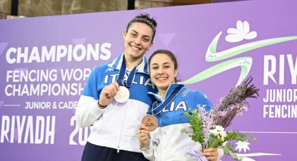 Doppio podio azzurro nel fioretto femminile a Riyadh - Campionati Mondiali Giovani