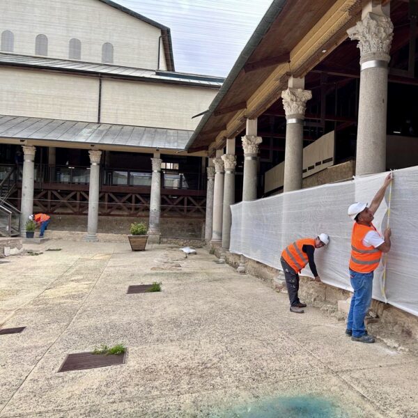 Iniziati lavori di manutenzione alla Villa romana del Casale a Piazza Armerina