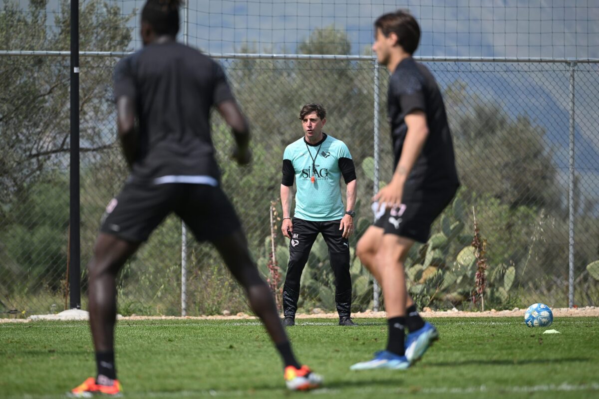 Intenso allenamento pomeridiano per il Palermo FC - Report 10 Aprile