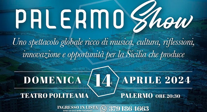 Palermo Show: evento imperdibile al Teatro Politeama