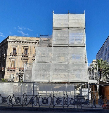 Restauro e valorizzazione del monumento a Bellini in piazza Stesicoro.