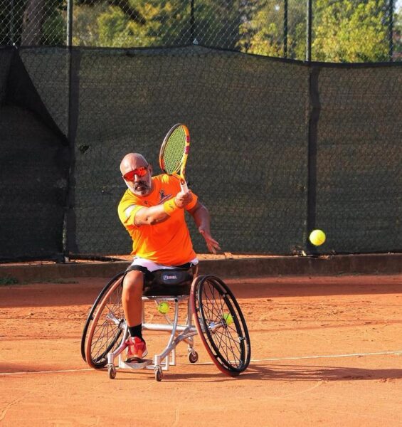 Tennis in carrozzina: Salvatore Vasta protagonista al TC2