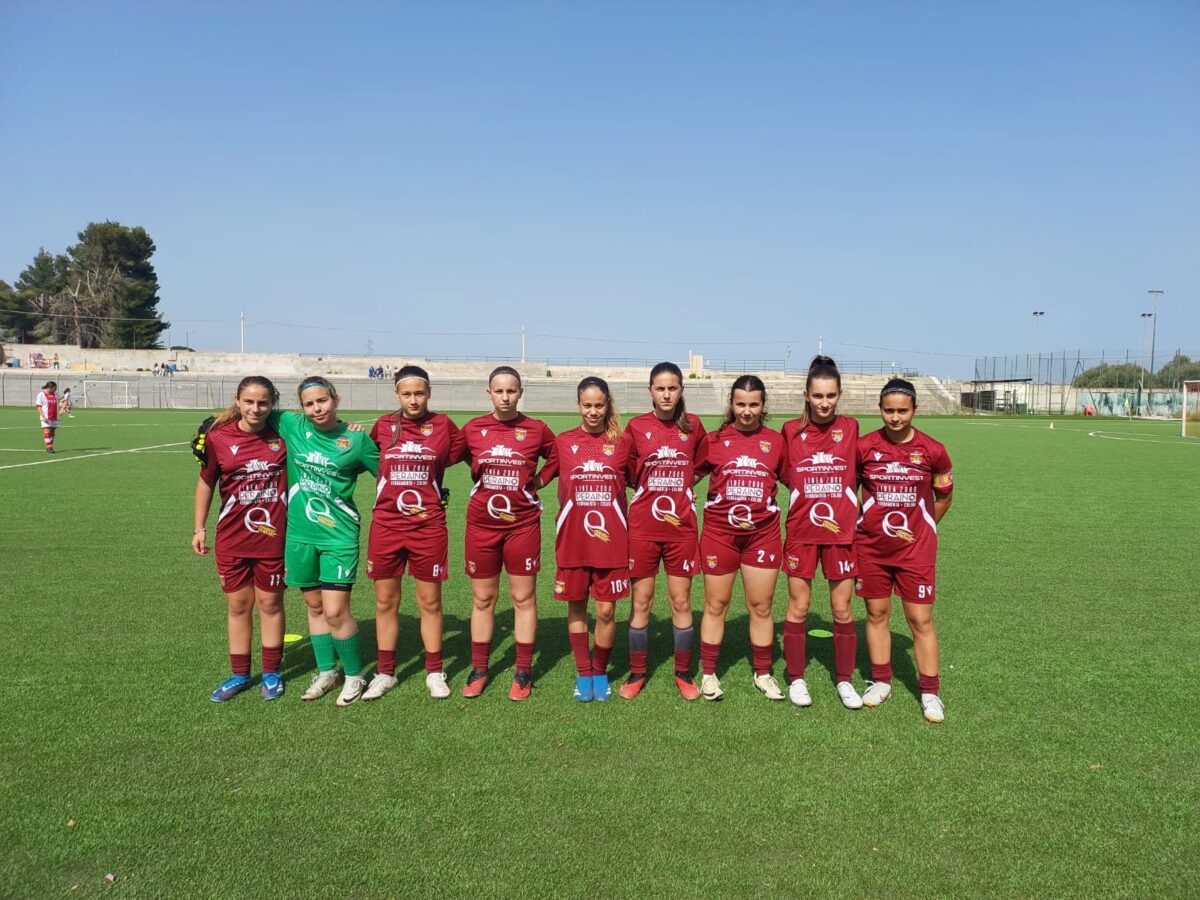 Trapani Calcio trionfa 7-0 contro la Nike Aurora Rossa