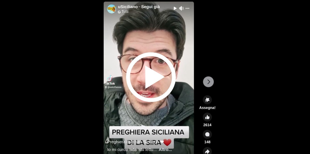 "Preghiera di la sira", un'antica invocazione siciliana da ascoltare attentamente [VIDEO]
